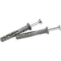 Дюбель-гвоздь SHUFT пластик 6х40 борт (уп. 200шт) Дюбель-гвоздь SHUFT пластик 6х40 борт (уп. 200шт)