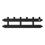 Коллектор на 3 (4) отопительных контура, в комплекте с кронштейнами, 150 кВт RTE 54.213