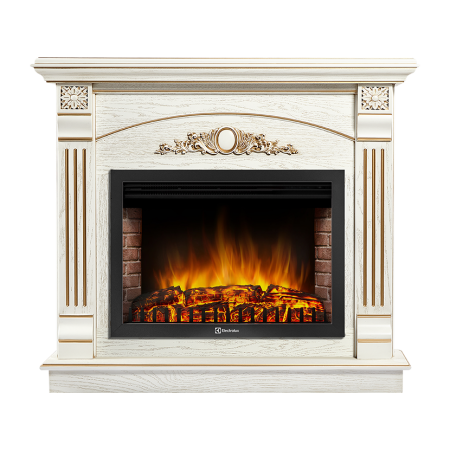 Портал Firelight Barocco 30 шпон белый дуб с золотой патиной Barocco 30 WO