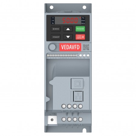 Преобразователь частотный VEDA Drive VF-51 0,75 кВт (380В,3 фазы) ABA00005 ABA00005