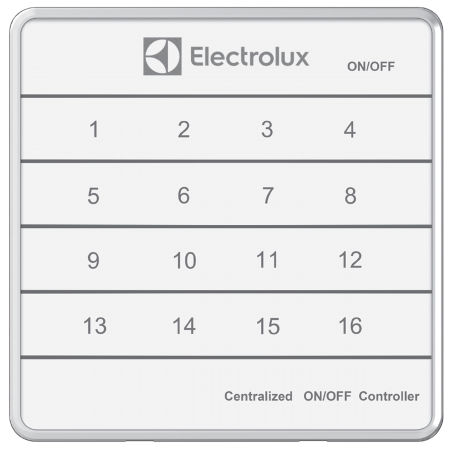 Пульт управления центральный Вкл/Выкл Electrolux ESVM-J01C ESVM-J01C