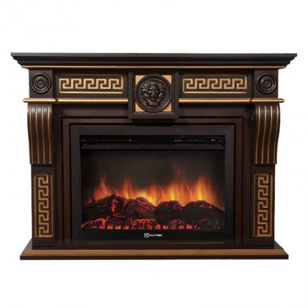 Портал Firelight Vittoriano 30 Темный дуб с золотой патиной Vittoriano 30