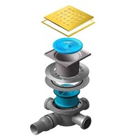 Трап точечный PESTAN Confluo Standard 15Х15 Drops 3 Gold 13000134_Pest