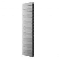 Радиатор Royal Thermo PianoForte Tower 300 /Silver Satin - 18 секц. RTPFTSS30018