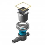 Трап точечный PESTAN Confluo Standard 15Х15 Ceramic 2 Gold 13000120_Pest