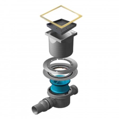 Трап точечный PESTAN Confluo Standard 15Х15 Ceramic 2 Gold 13000120_Pest