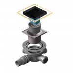 Трап точечный PESTAN Confluo Standard 10Х10 Dry 3 Ceramic Gold 13000125_Pest