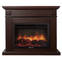 Портал Firelight Bianco 30 шпон темный дуб Портал Firelight Bianco 30 шпон темный дуб