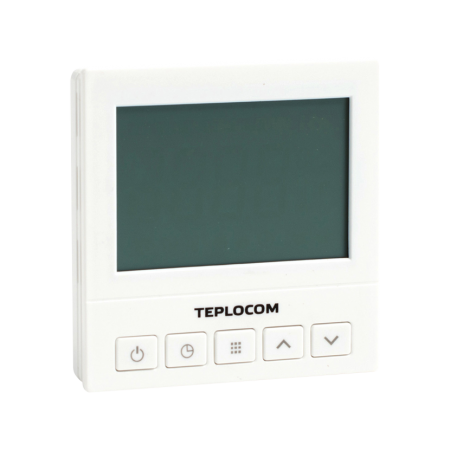 Термостат комнатный Teplocom TS-Prog-220/3A, проводной, прогр., реле 250В, 3А 913