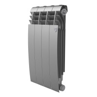 Радиатор Royal Thermo BiLiner 500 Silver Satin - 4 секц. RTBSS50004