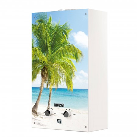 Колонка газовая Zanussi GWH 10 Fonte Glass Paradiso GWH 10 Fonte 
