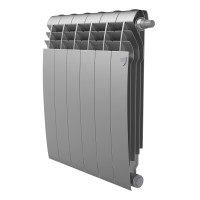 Радиатор Royal Thermo BiLiner 500 /Silver Satin VDR - 6 секц. RTBSSVDR50006
