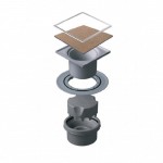 Трап точечный PESTAN Confluo Standard 10х10 Dry Ceramic Vertical 13000112_Pest
