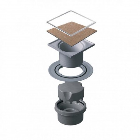 Трап точечный PESTAN Confluo Standard 10х10 Dry Ceramic Vertical 13000112_Pest