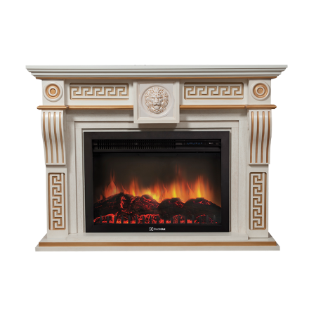 Портал Firelight Vittoriano 30 Белёный дуб с золотой патиной Vittoriano 30
