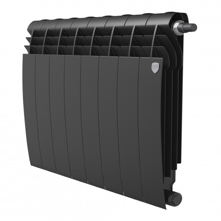 Радиатор Royal Thermo BiLiner 500 /Noir Sable VDR - 8 секц. RTBNSVDR50008