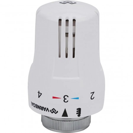 Головка термостатическая VARMEGA, VM110, M30х1.5, белая VM11001