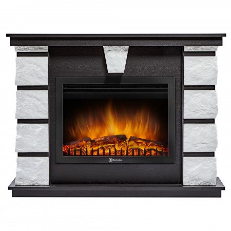 Портал Firelight Excalibur 25 камень белый, шпон венге Excalibur 25