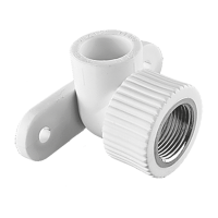 Угольник TEBO PP-R комб. с креплен. 20х1/2