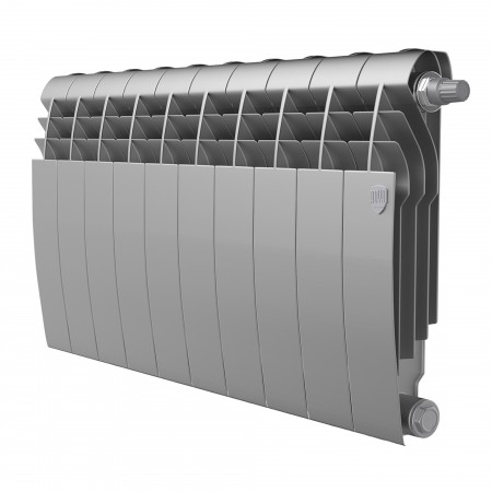 Радиатор Royal Thermo BiLiner 350 /Silver Satin VDR - 10 секц. RTBSSVDR35010