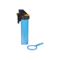 Корпус для картриджного фильтра 1 М 20”Т (торцевое подключение) Big Blue не прозрачный 9061