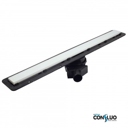 Лоток душевой PESTAN Confluo Frameless Line 300 White Glass 13701210_Pest