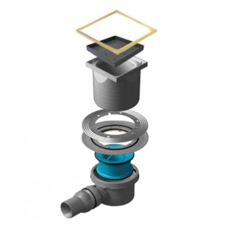 Трап точечный PESTAN Confluo Standard 15Х15 Ceramic 1 Gold 13000119_Pest
