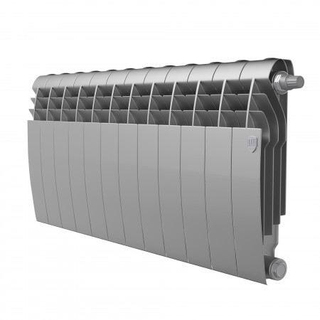 Радиатор Royal Thermo BiLiner 350 /Silver Satin VDR - 12 секц. RTBSSVDR35012
