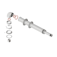 Комплект коаксиальный универсальный Royal Thermo АНТИЛЕД 60/100 - 1000мм RTF01.040