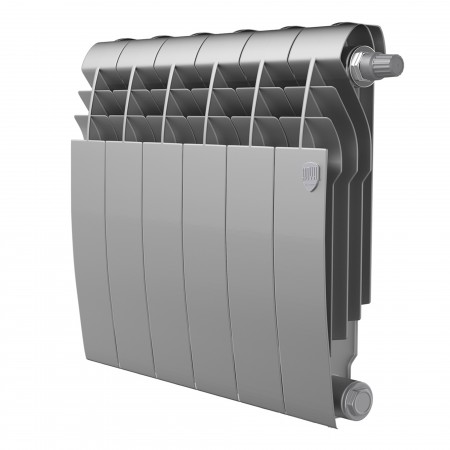 Радиатор Royal Thermo BiLiner 350 /Silver Satin VDR - 6 секц. RTBSSVDR35006