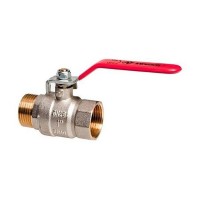 Кран шаровой полный проход В-Н ручка 1/2 Кран шаровой полный проход В-Н ручка 1/2