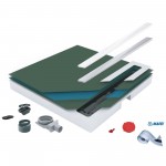 Поддон душевой PESTAN Confluo Board UNI 900 со встроенный лотком Frameless Line 550 40007821SS_PE