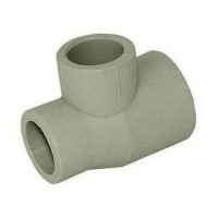 Тройник TEBO PP-R 63x32x63, серый 31040239