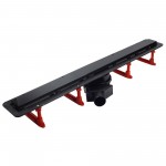 Лоток душевой PESTAN Confluo Frameless Line 850 Black Matte 13701322_Pest
