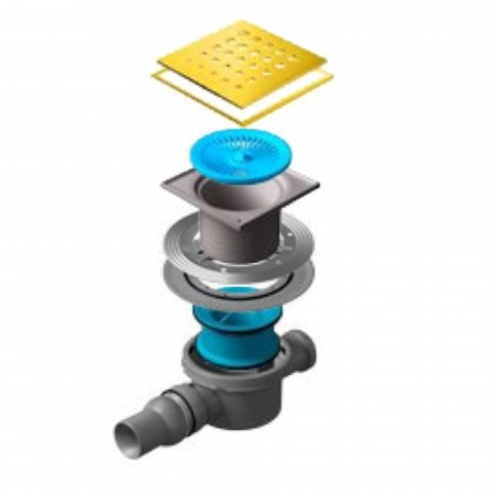 Трап точечный PESTAN Confluo Standard 15Х15 Drops 2 Gold 13000133_Pest