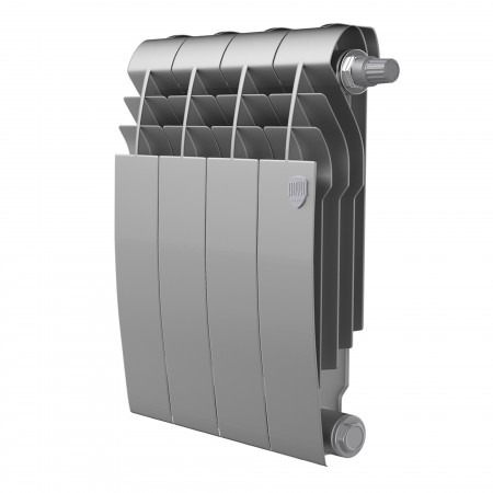 Радиатор Royal Thermo BiLiner 350 /Silver Satin VDR - 4 секц. RTBSSVDR35004