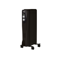 Масляный радиатор Ballu Classic black BOH/CL-07BRN 1500 (7 секций)