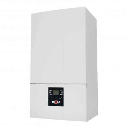 Котёл газовый настенный WOLF CGG-3-28 (28,0 кВт) с закрытой камерой сгорания, 1 конт. 8615981