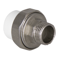 Муфта TEBO PP-R комбин. разъемная (Американка) 40х1 1/4