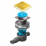 Трап точечный PESTAN Confluo Standard 15Х15 Tide 2 Gold 13000114_Pest