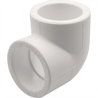 Угольник THERMOLIGHT 90гр. PP-R 40 белый (10/70) Угольник THERMOLIGHT 90гр. PP-R 40 белый (10/70)