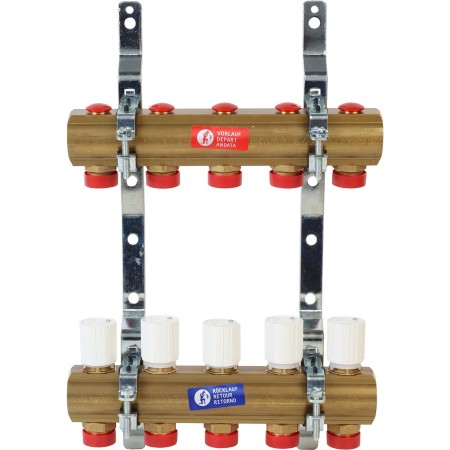 Узел коллекторный Giacomini сборный 1 1/4" x 18 /6 , R553ZY026