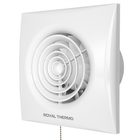 Вентилятор вытяжной Royal Thermo Sunrise RAFR 120 PT с тяговым выключателем и таймером