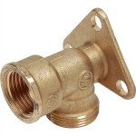 Фитинг угловой Giacomini установочный 1/2"x16, R572RY002