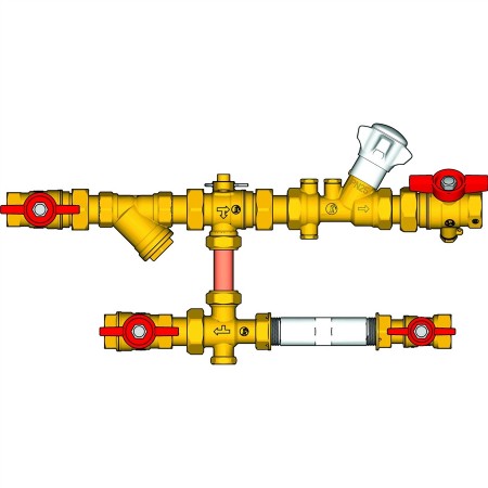 Блок отопления Giacomini 1", GE550Y169