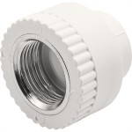 Муфта THERMOLIGHT комбинированная PP-R ВР 20х3/4" белый (15/195)