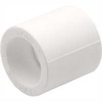 Муфта THERMOLIGHT соединительная PP-R 25 белый (50/350) Муфта THERMOLIGHT соединительная PP-R 25 белый (50/350)