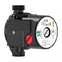 Насос PUMPMAN циркуляционный TRS25/6-130 (Pmax-100Вт, Hmax-6м, Qmax-42л/мин, 130мм, с гайками и каб)