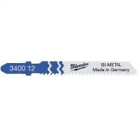 Полотно для лобзика Milwaukee T118BF 55мм биметаллические, упак_5 Полотно для лобзика Milwaukee T118BF 55мм биметаллические, упак_5
