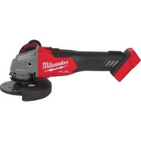 Шлифмашина Milwaukee угловая аккумуляторная M18FSAG125X-0X FUEL с ползунковым переключателем Шлифмашина Milwaukee угловая аккумуляторная M18FSAG125X-0X FUEL с ползунковым переключателем